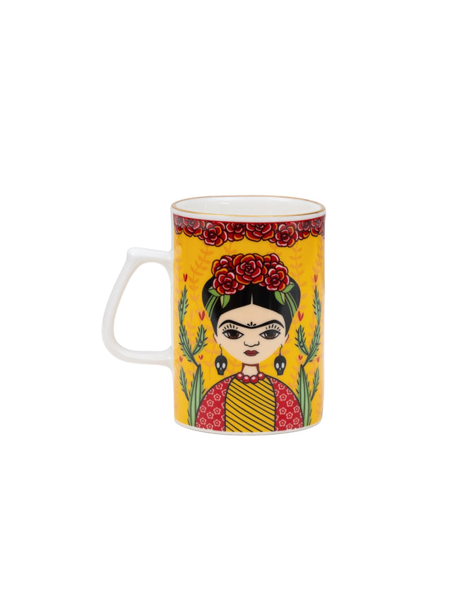 Frida Kahlo Porselen Kupa