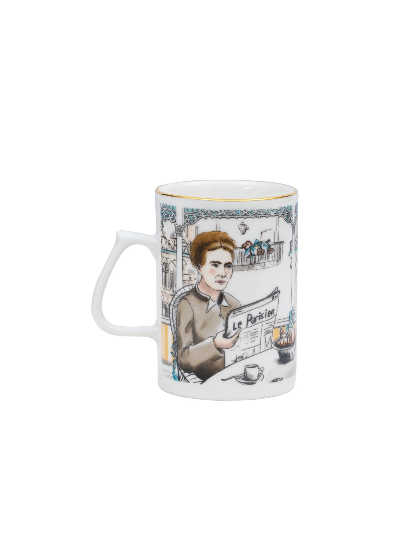Simone de Beauvoir Porselen Kupa