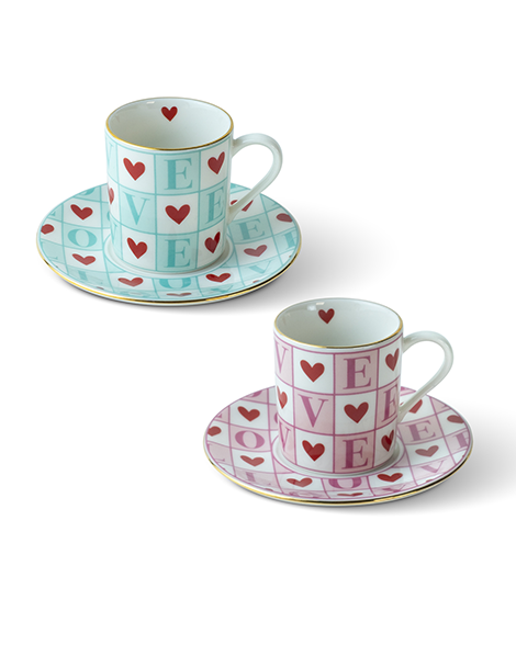 Amour Couple Coffee Cup (Set of 2)