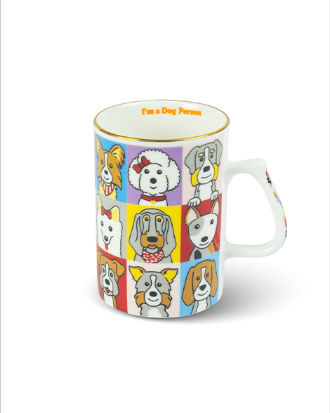 Sadık Dostlar Porselen Kupa