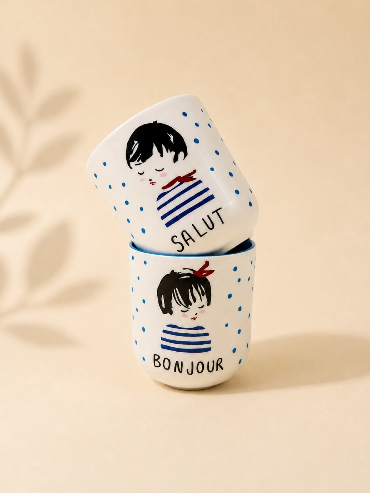 Cafe Joy Collection-French Kulpsuz Amerikano Kahve Fincanı (Seramik)