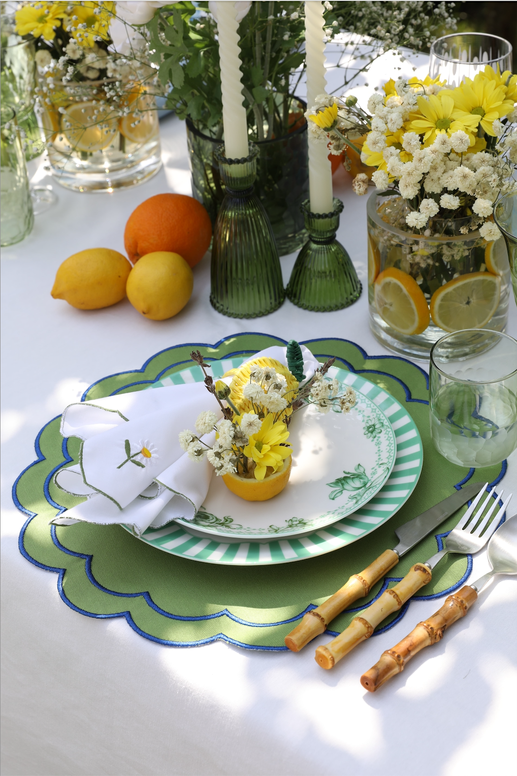 Mint Garden Koleksiyon Porselen Yemek Seti