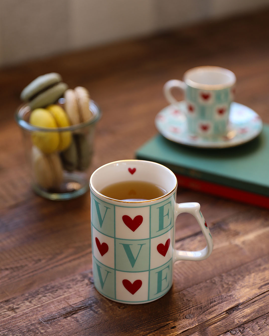 Amour Mug (Teal Green)