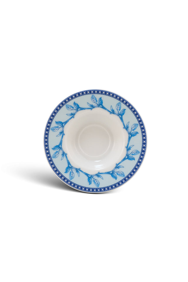 Royal Blue Porselen Çay Tabağı (Altılı Set)