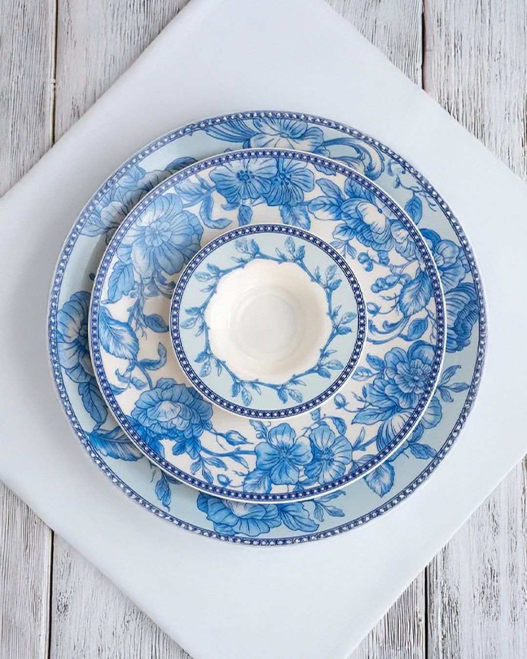 Royal Blue Koleksiyonu Porselen Kahvaltı Seti