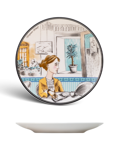 Virginia Woolf Plate