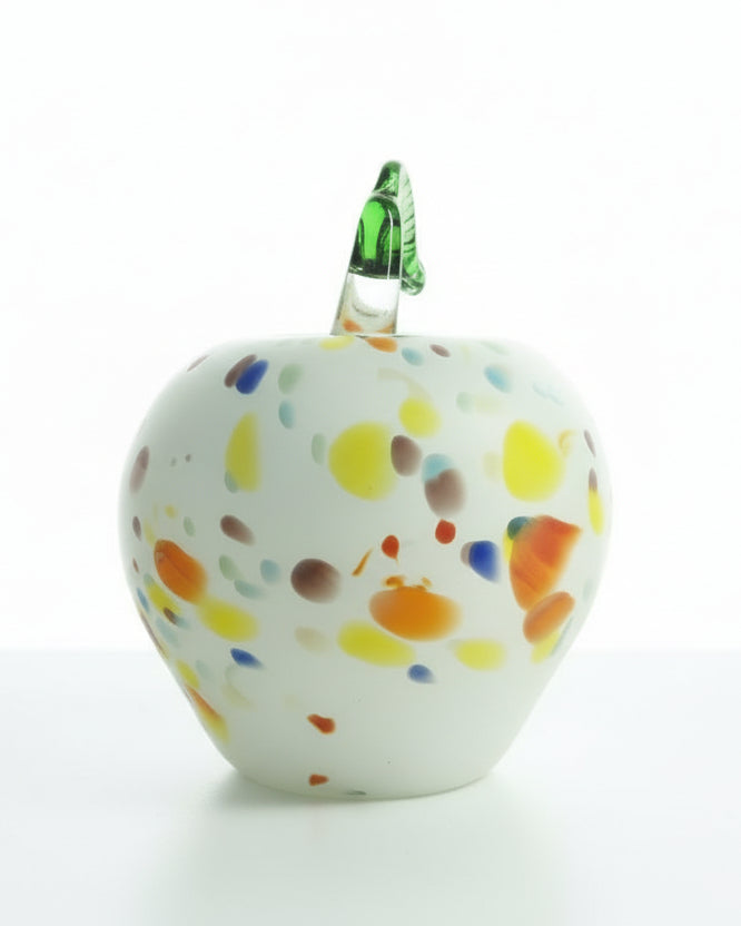 Orijinal El Yapımı Murano Cam Elma