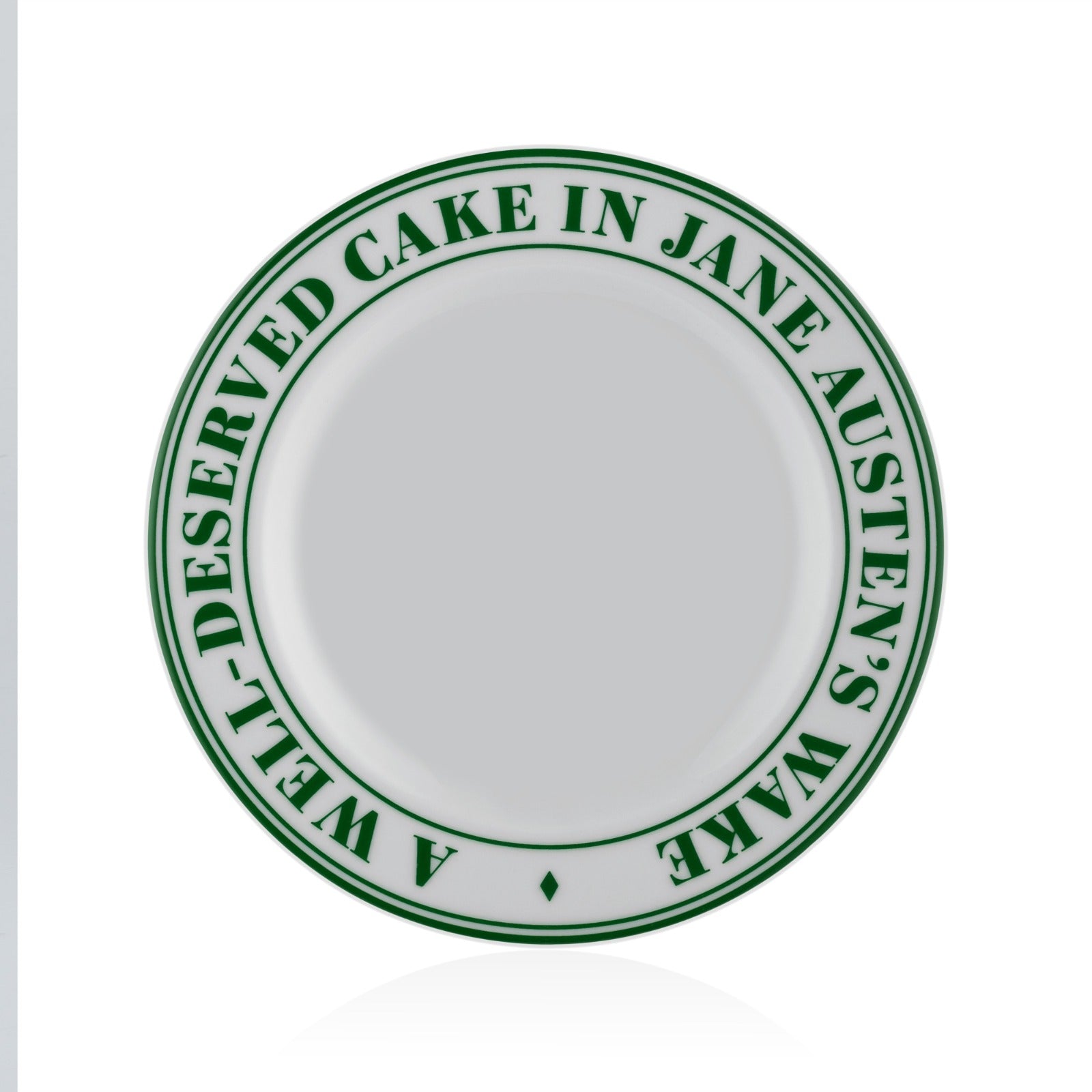 Heritage Koleksiyon 6'lı Yeşil Porselen Pasta Tabak Seti