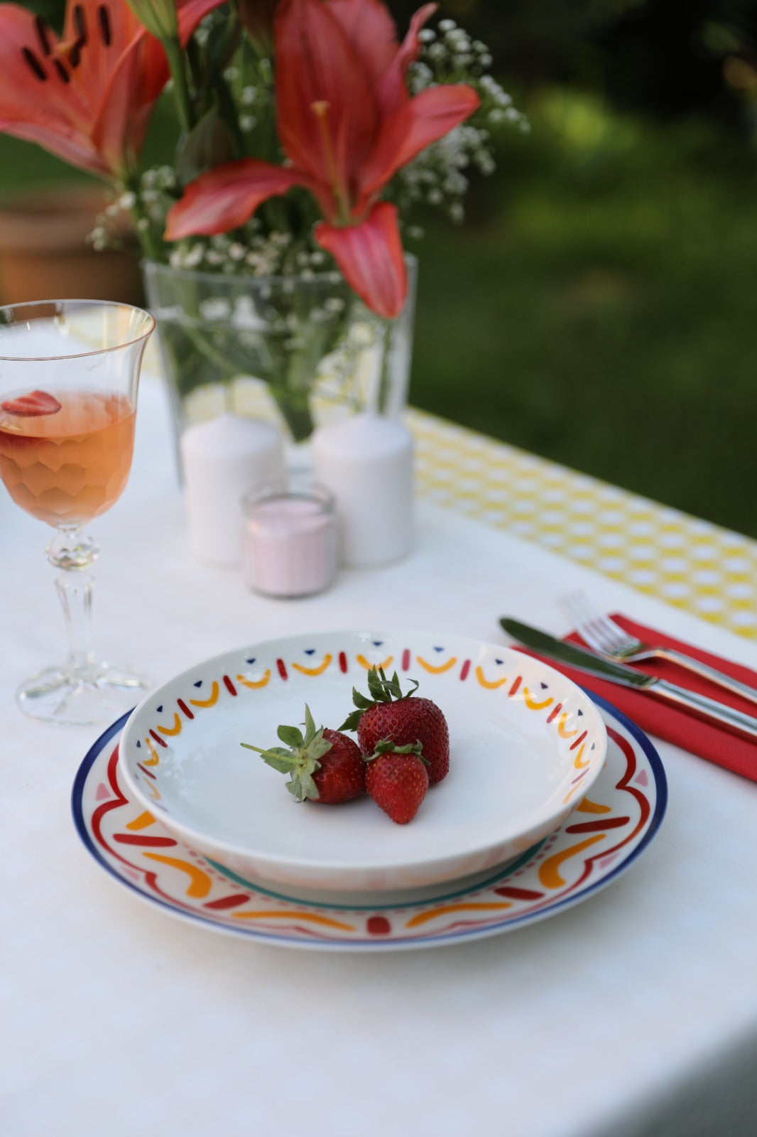 Solfest Koleksiyon Porselen Yemek Seti