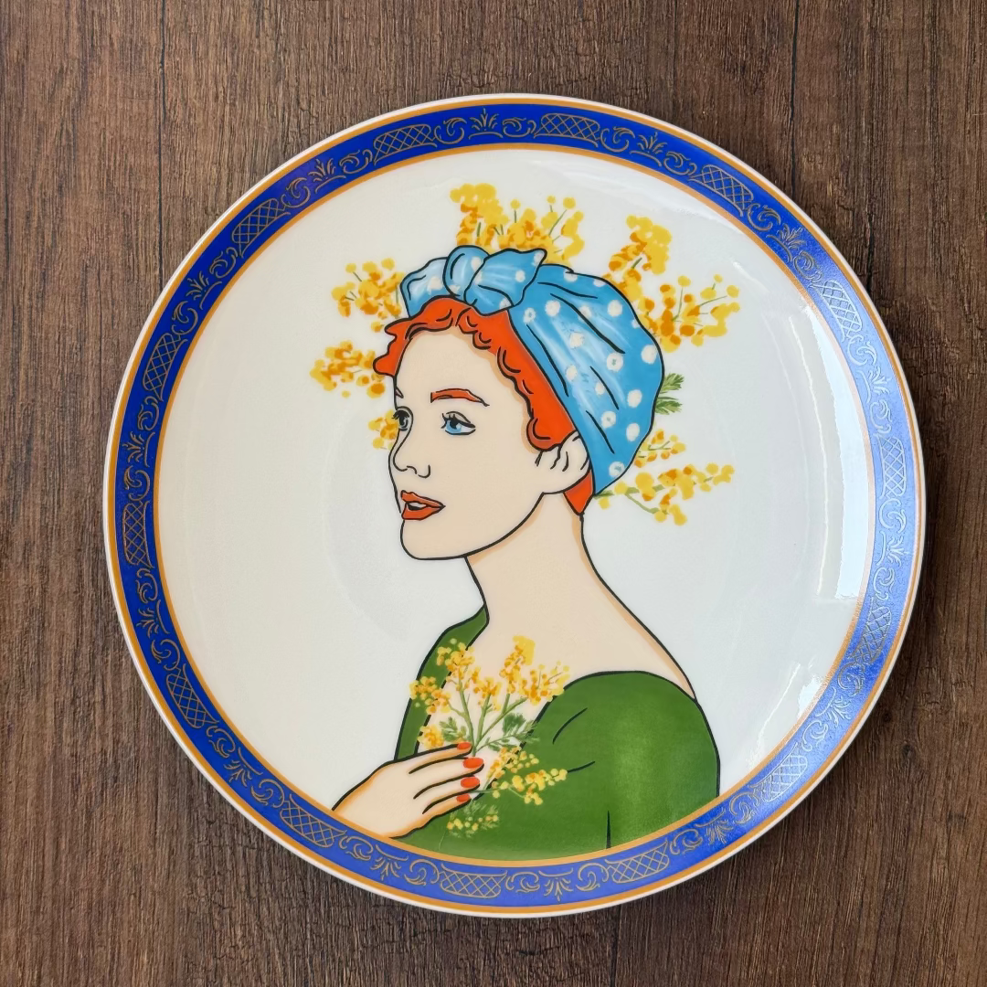 Lady Mimosa Pasta Tabağı