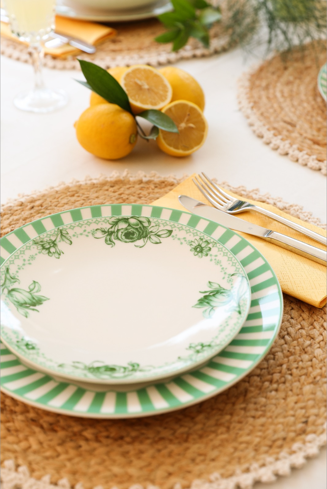 Mint Garden Koleksiyon Porselen Kahvaltı Seti