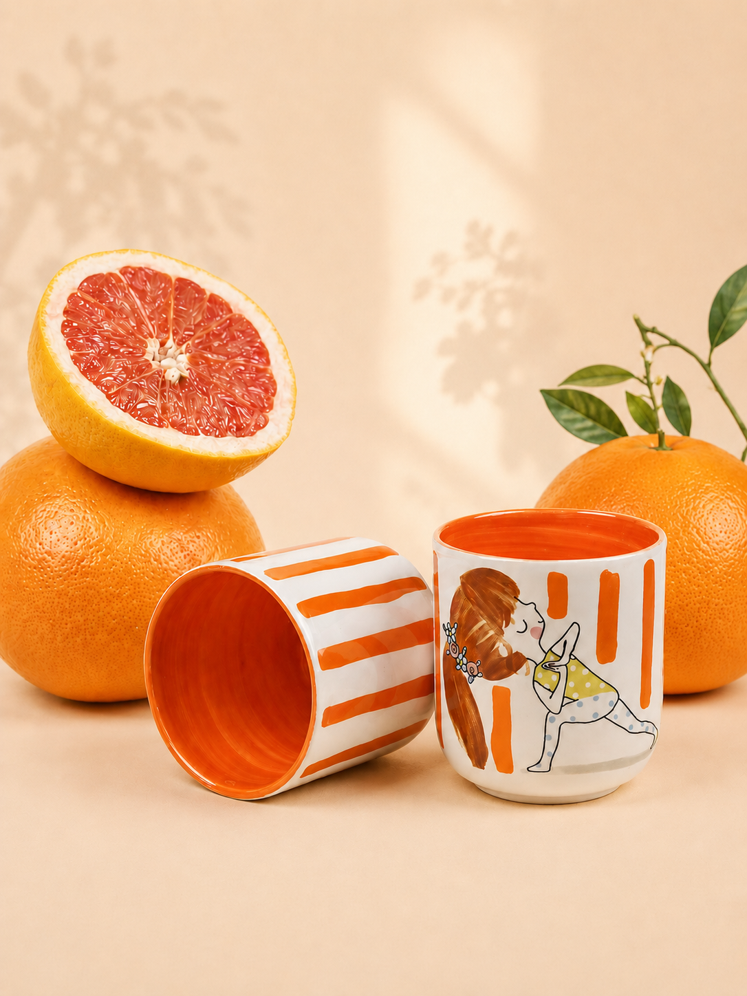 Cafe Joy Collection- GLOW Kulpsuz Amerikano Kahve Fincanı ( Seramik)