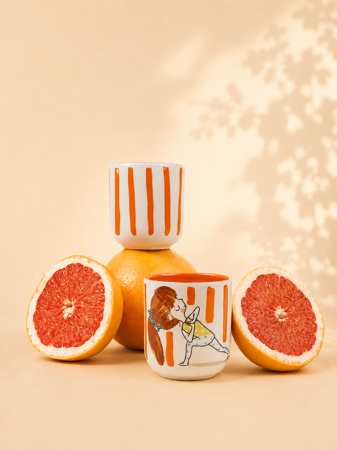 Cafe Joy Collection- GLOW Kulpsuz Amerikano Kahve Fincanı ( Seramik)