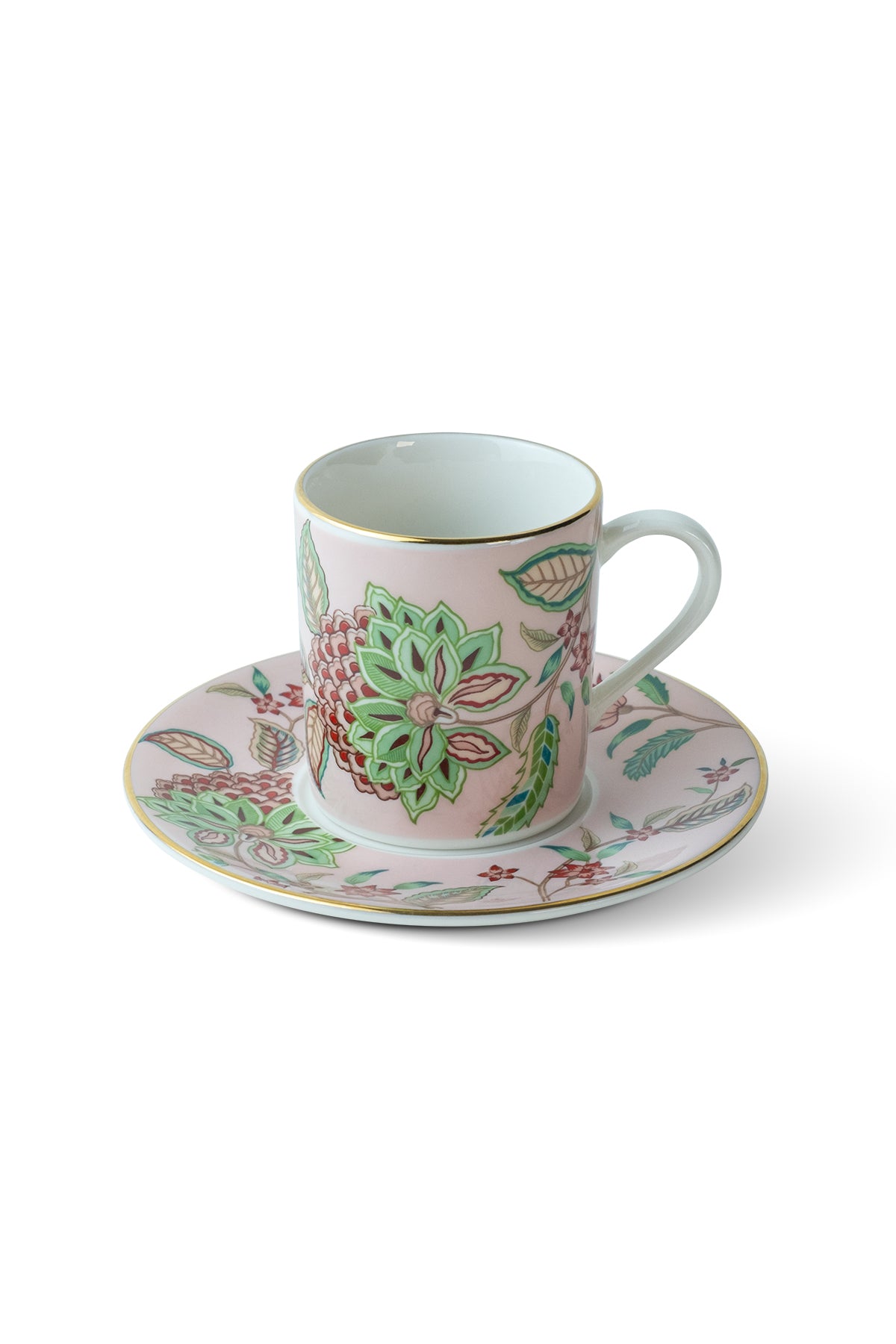 Flora (Pink) Coffee Cup (Set of 2)