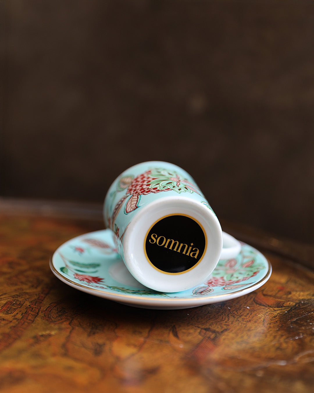 Flora (Mint Green) Coffee Cup (Set of 2)