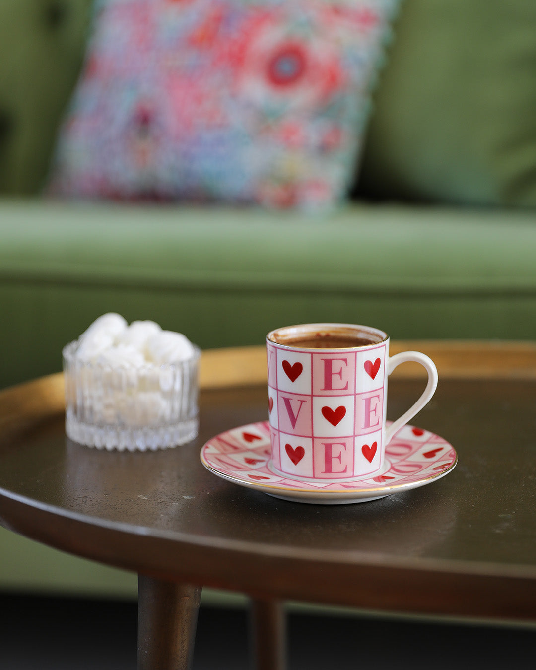 Amore (Pink) Coffee Cup (Set of 2)