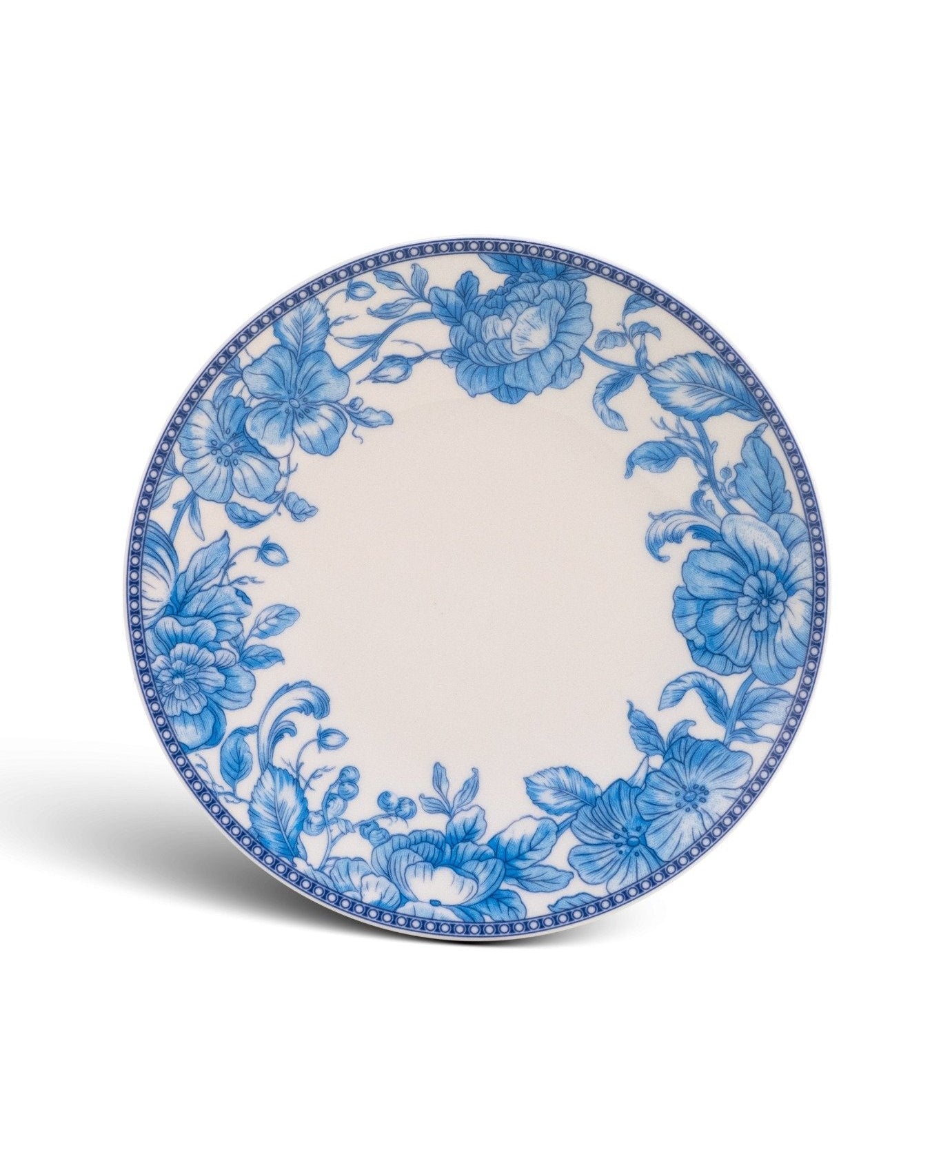 Royal Blue Porselen Pasta Tabağı