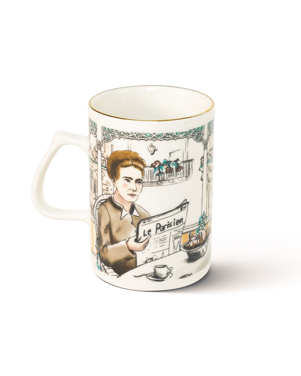 Simone de Beauvoir Porselen Kupa