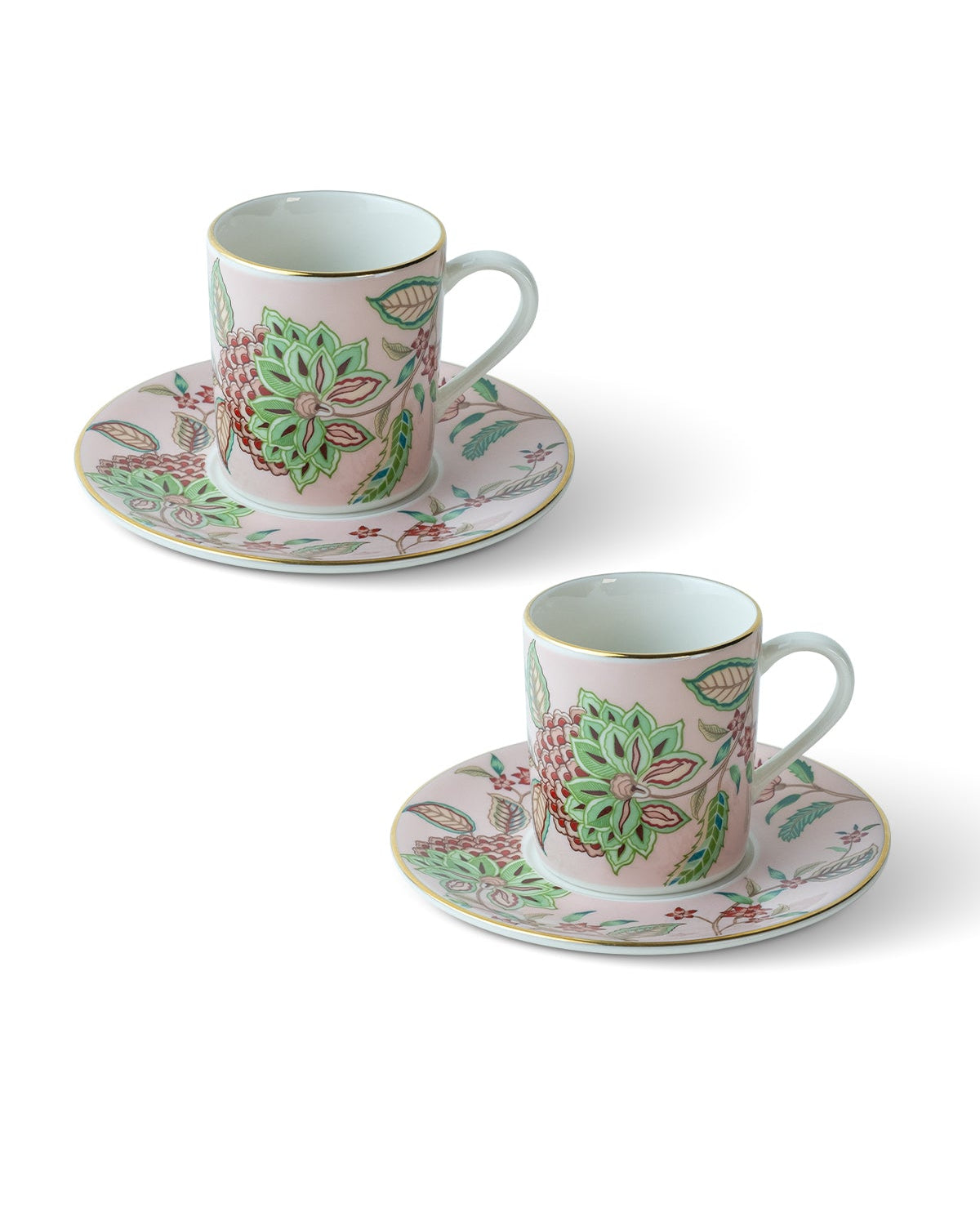 Flora (Pink) Coffee Cup (Set of 2)