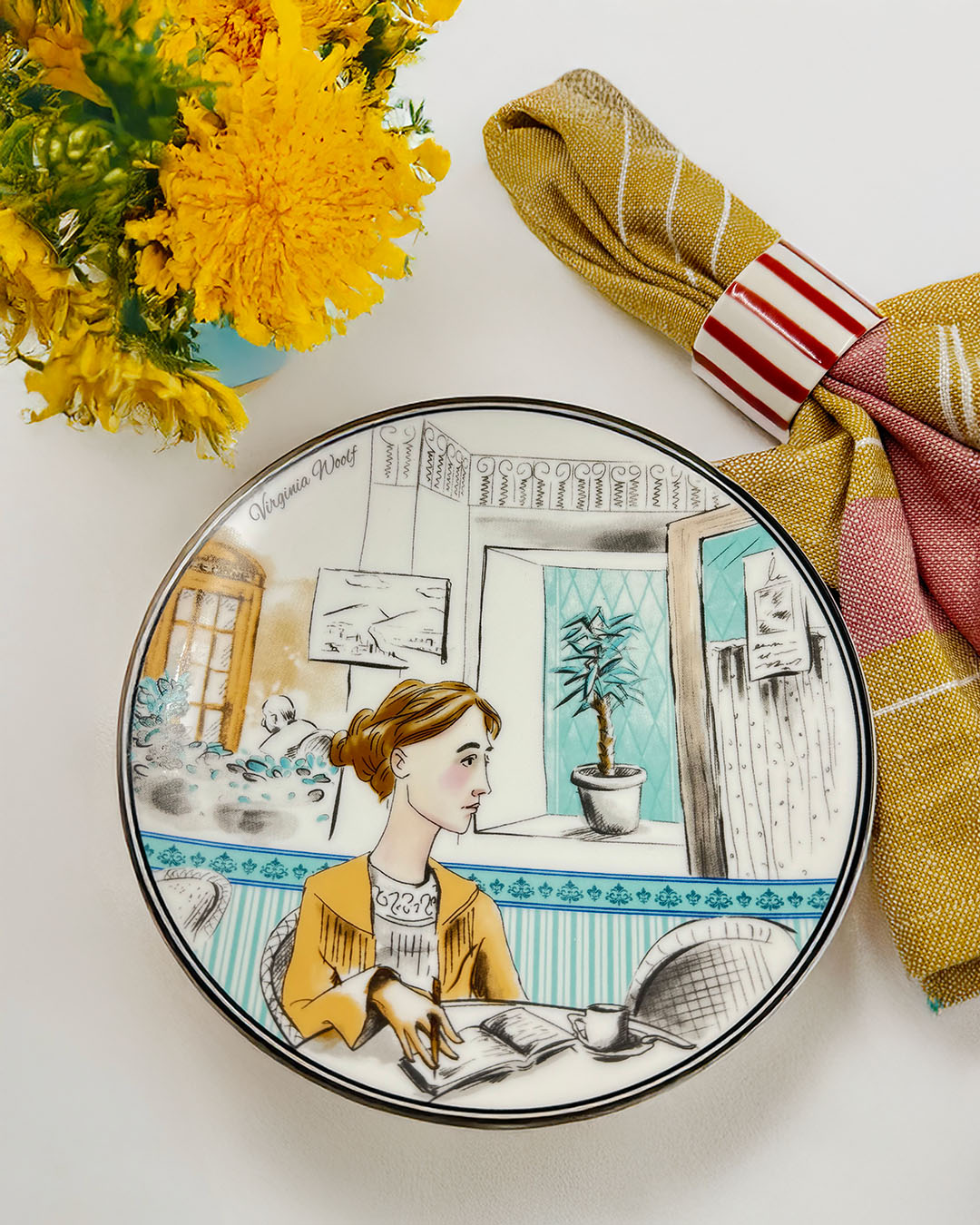 Virginia Woolf Plate
